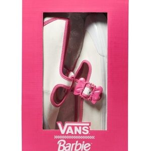 Vans Barbie Pink and Cream High-Tops